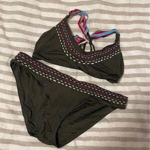 BECCA Olive Green Fabric